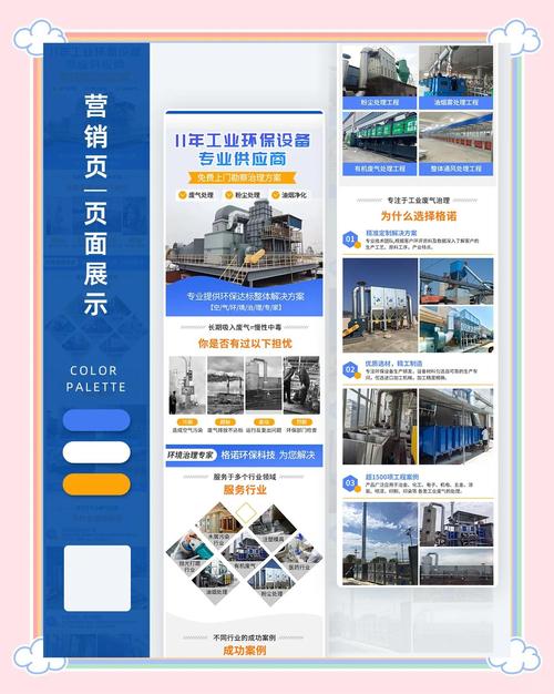 环保设备供应商详情页设计指南 从信息展示到公共关系策划